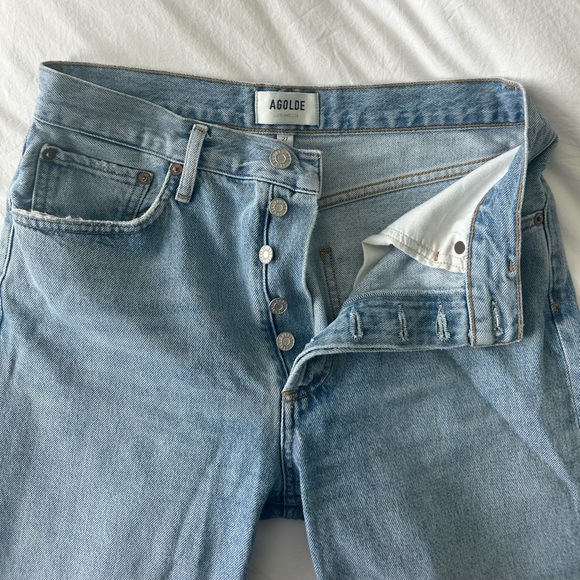 Agolde Riley Crop Straight Jeans - Picture 8 of 8